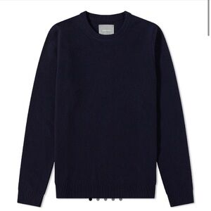 Recycled Wool Knit - Navy